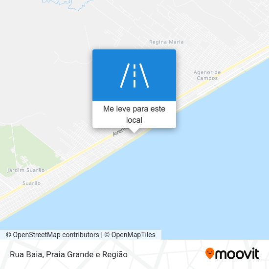 Rua Baia mapa