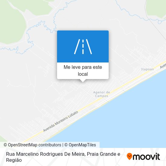 Rua Marcelino Rodrigues De Meira mapa