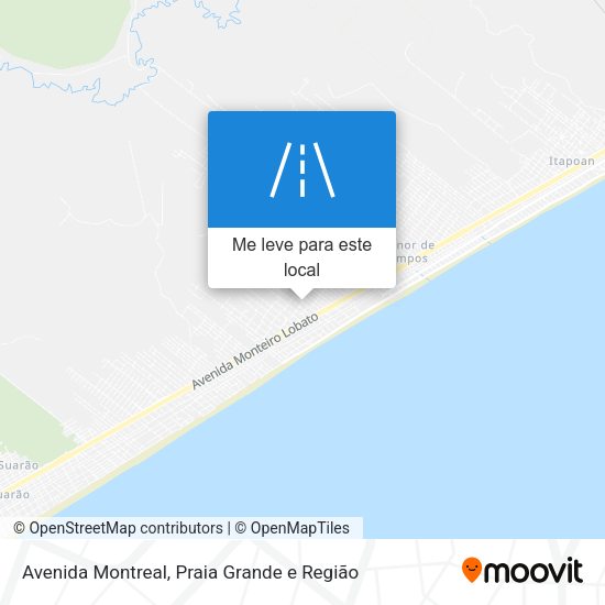 Avenida Montreal mapa