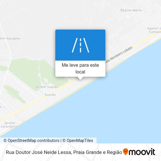 Rua Doutor José Neide Lessa mapa