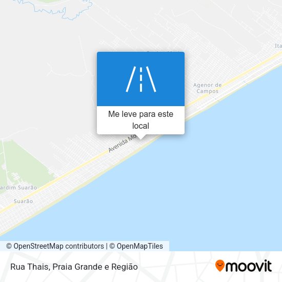 Rua Thais mapa