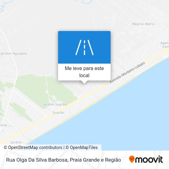 Rua Olga Da Silva Barbosa mapa