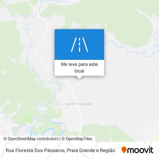Rua Floresta Dos Pássaros mapa