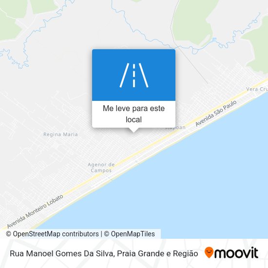 Rua Manoel Gomes Da Silva mapa