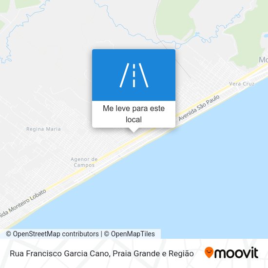 Rua Francisco Garcia Cano mapa