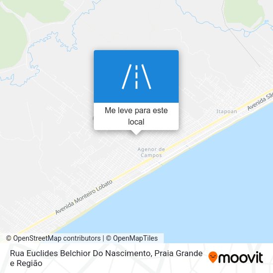 Rua Euclides Belchior Do Nascimento mapa
