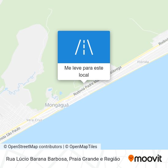 Rua Lúcio Barana Barbosa mapa