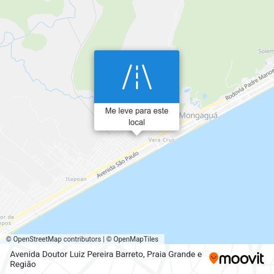 Avenida Doutor Luiz Pereira Barreto mapa