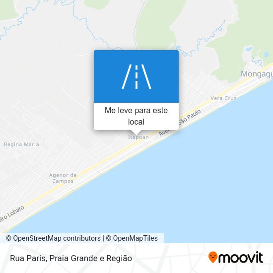 Rua Paris mapa