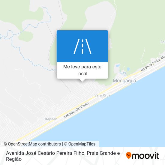 Avenida José Cesário Pereira Filho mapa