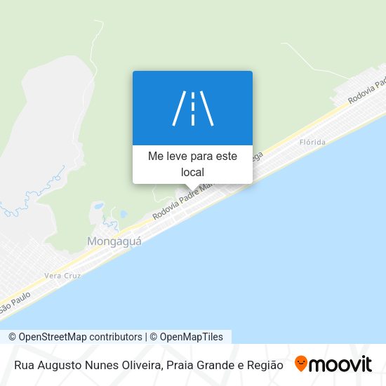 Rua Augusto Nunes Oliveira mapa