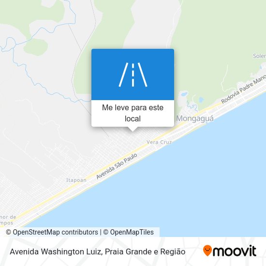 Avenida Washington Luiz mapa