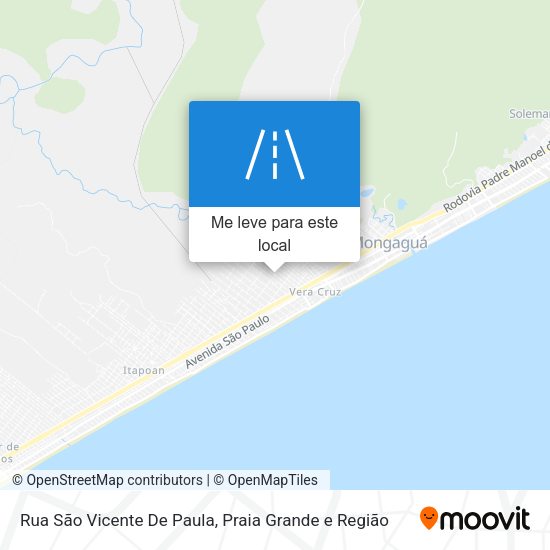 Rua São Vicente De Paula mapa