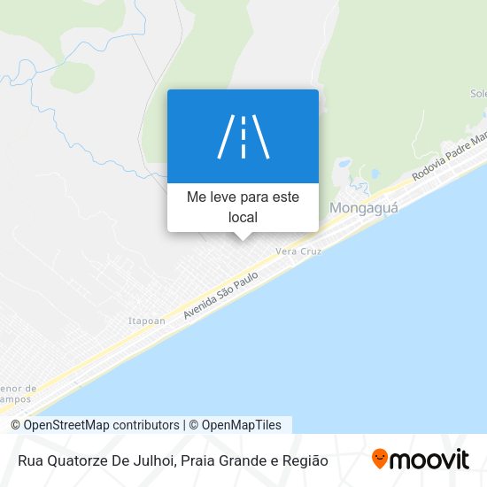 Rua Quatorze De Julhoi mapa