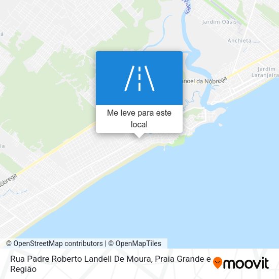Rua Padre Roberto Landell De Moura mapa