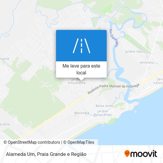 Alameda Um mapa