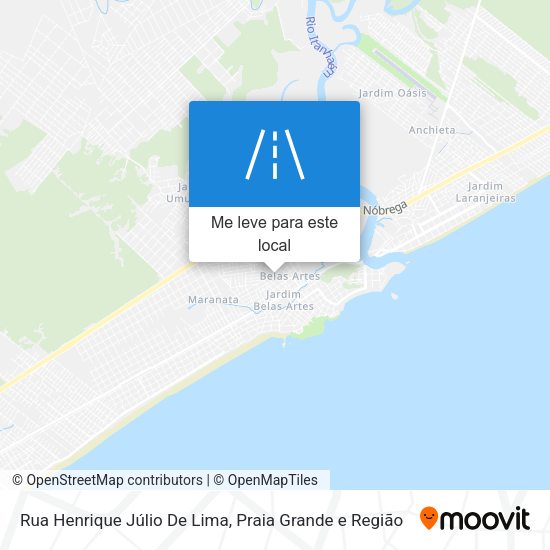 Rua Henrique Júlio De Lima mapa