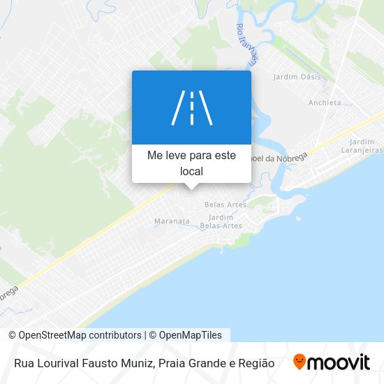 Rua Lourival Fausto Muniz mapa