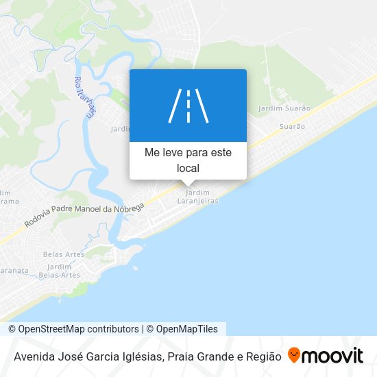 Avenida José Garcia Iglésias mapa
