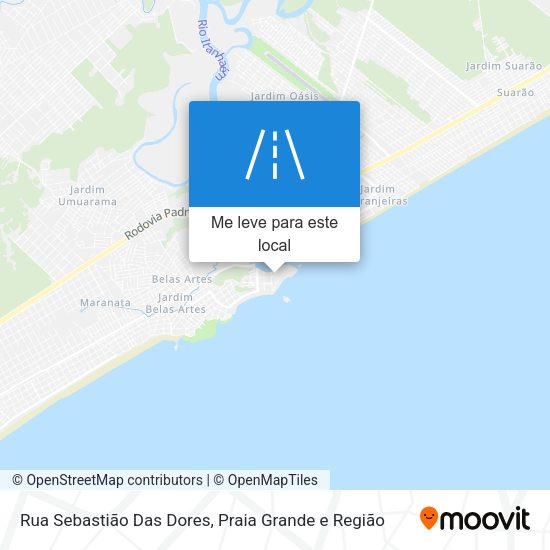 Rua Sebastião Das Dores mapa