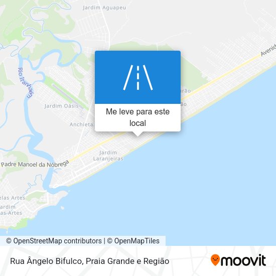 Rua Ângelo Bifulco mapa