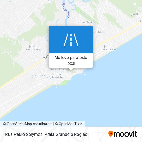 Rua Paulo Selymes mapa