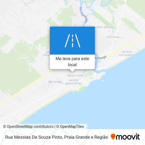 Rua Messias De Souza Pinto mapa