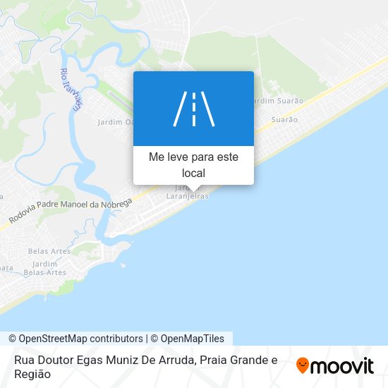 Rua Doutor Egas Muniz De Arruda mapa