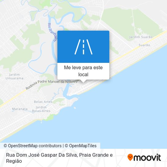 Rua Dom José Gaspar Da Silva mapa