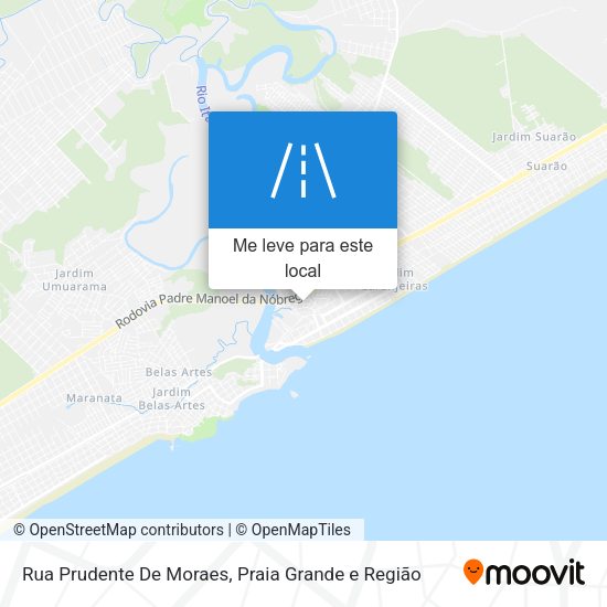 Rua Prudente De Moraes mapa