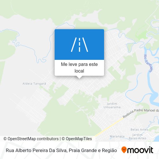 Rua Alberto Pereira Da Silva mapa