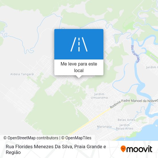 Rua Florídes Menezes Da Silva mapa