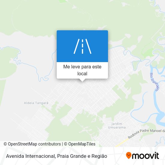 Avenida Internacional mapa