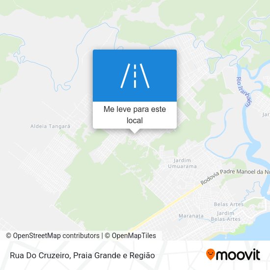Rua Do Cruzeiro mapa