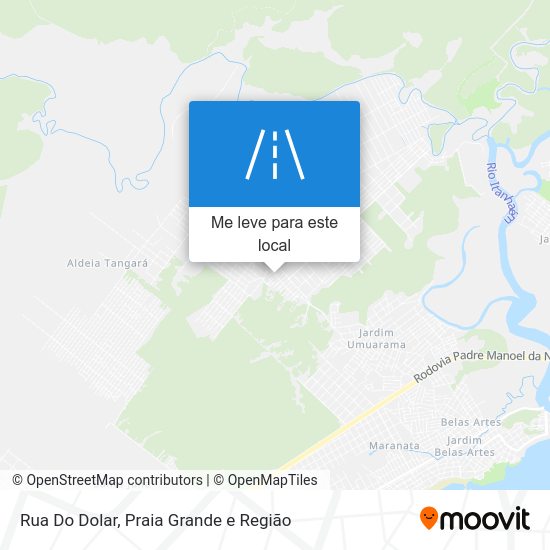 Rua Do Dolar mapa