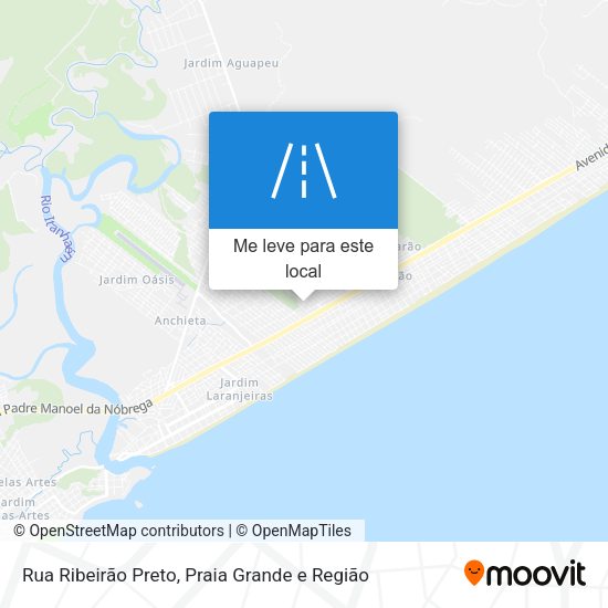 Rua Ribeirão Preto mapa