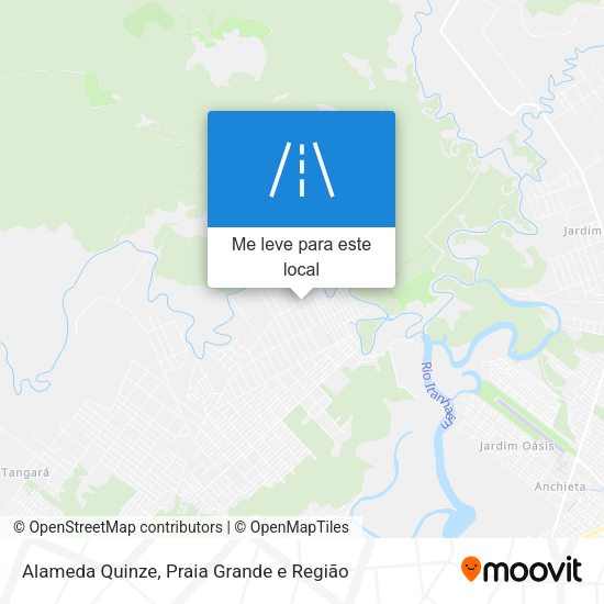 Alameda Quinze mapa