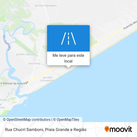 Rua Chucri Samboni mapa