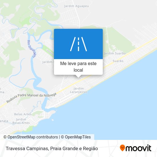 Travessa Campinas mapa