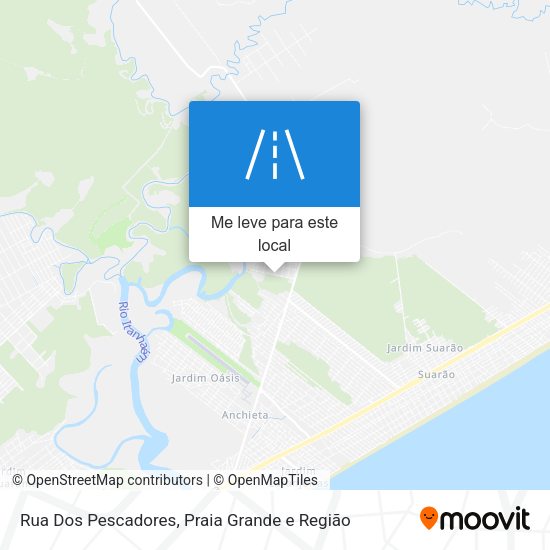 Rua Dos Pescadores mapa
