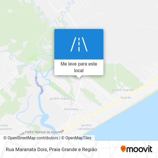 Rua Maranata Dois mapa