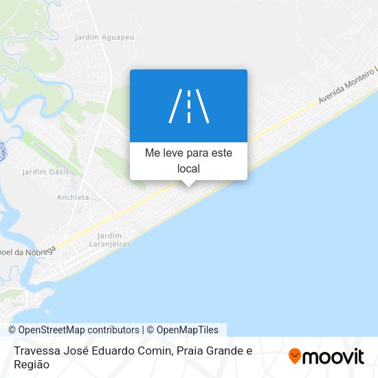 Travessa José Eduardo Comin mapa