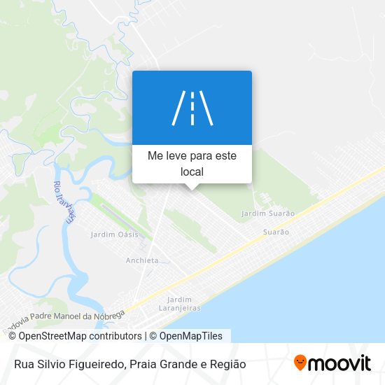 Rua Silvio Figueiredo mapa