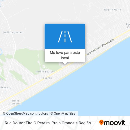 Rua Doutor Tito C.Pereira mapa