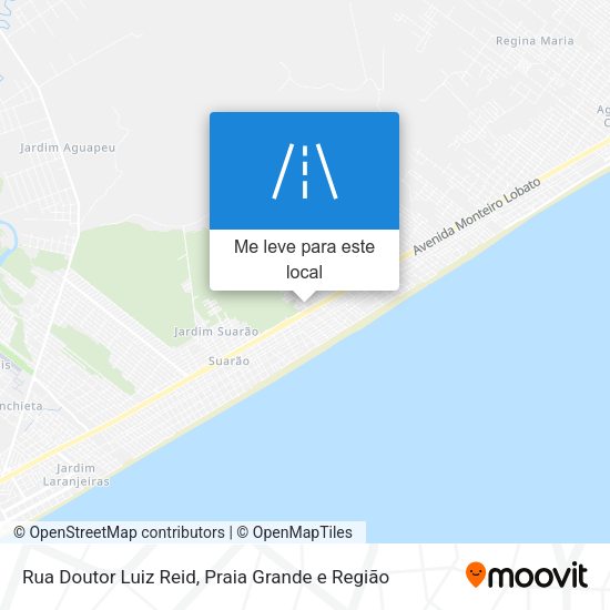 Rua Doutor Luiz Reid mapa