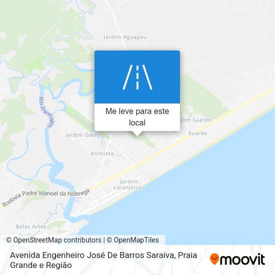 Avenida Engenheiro José De Barros Saraiva mapa