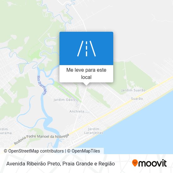 Avenida Ribeirão Preto mapa
