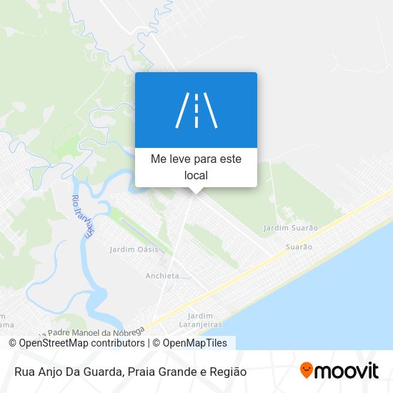 Rua Anjo Da Guarda mapa