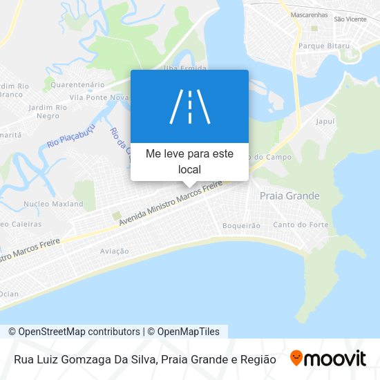 Rua Luiz Gomzaga Da Silva mapa