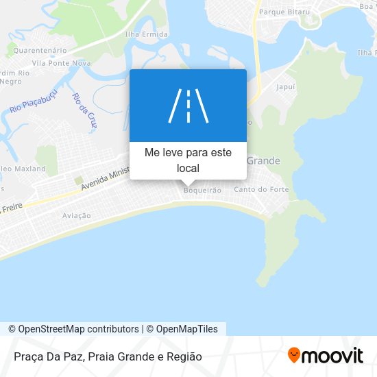 Praça Da Paz mapa